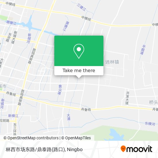 林西市场东路/鼎泰路(路口) map