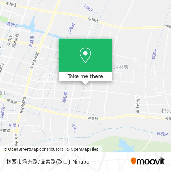 林西市场东路/鼎泰路(路口) map