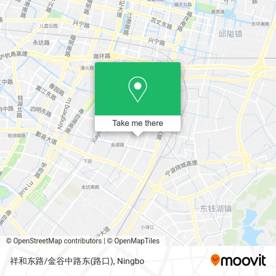 祥和东路/金谷中路东(路口) map