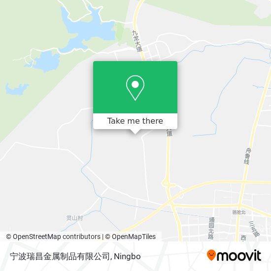 宁波瑞昌金属制品有限公司 map