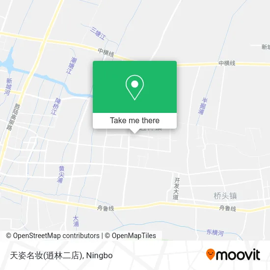 天姿名妆(逍林二店) map