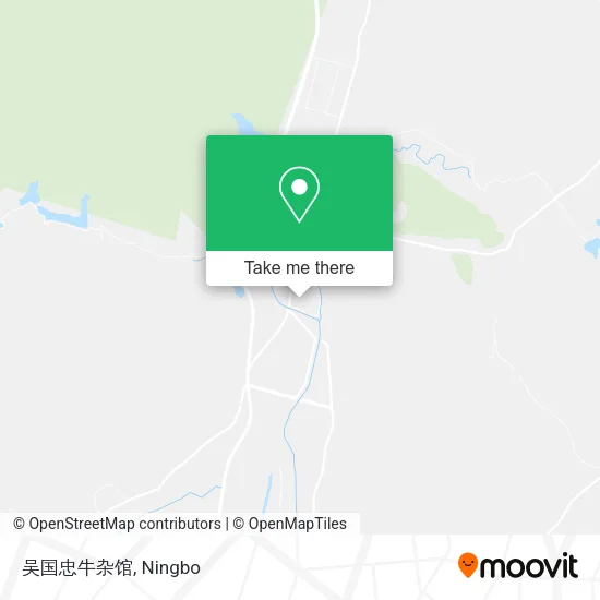 吴国忠牛杂馆 map