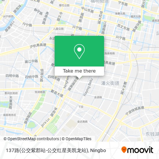 137路(公交紫郡站-公交红星美凯龙站) map