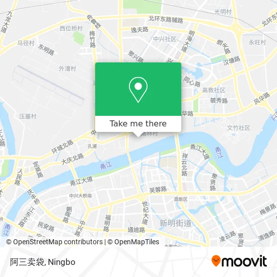 阿三卖袋 map