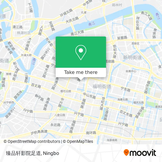 臻品轩影院足道 map