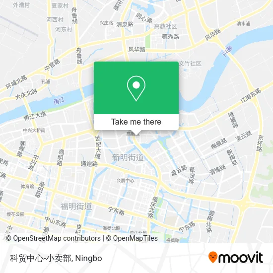 科贸中心-小卖部 map