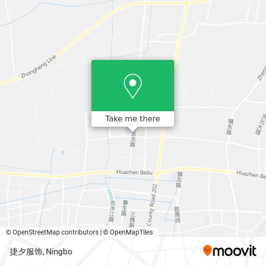 捷夕服饰 map