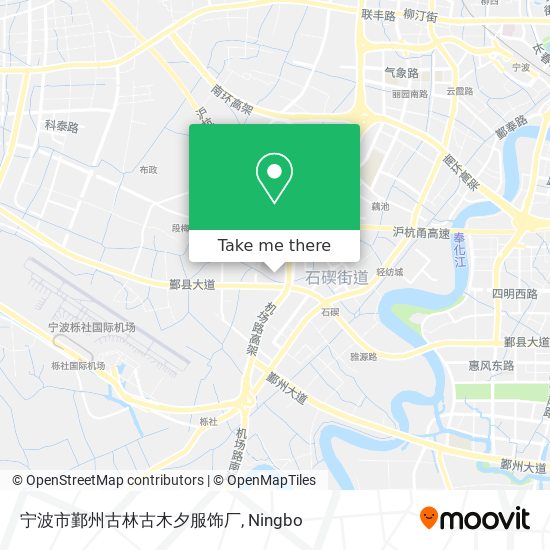 宁波市鄞州古林古木夕服饰厂 map
