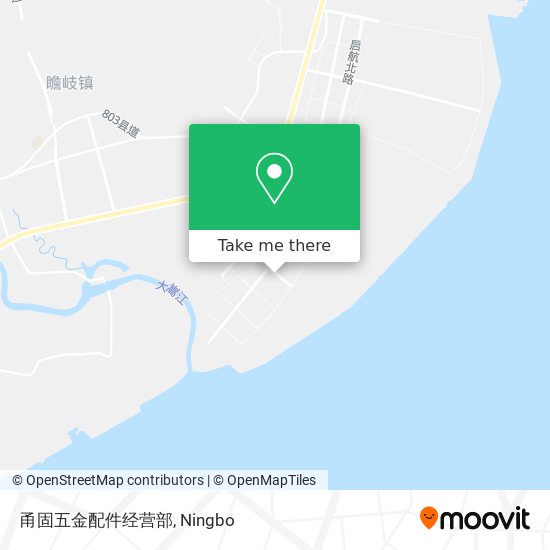 甬固五金配件经营部 map