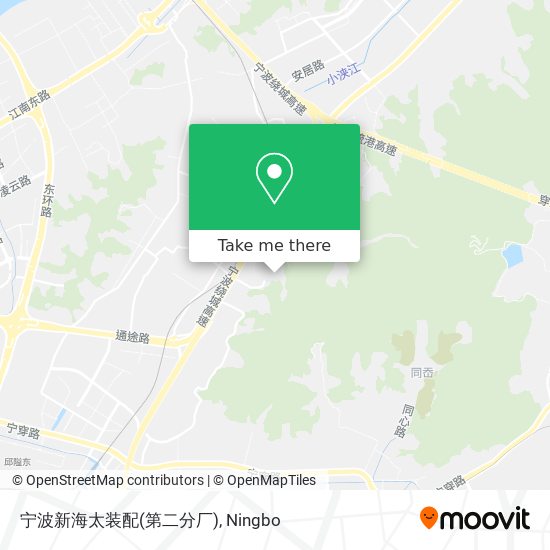宁波新海太装配(第二分厂) map