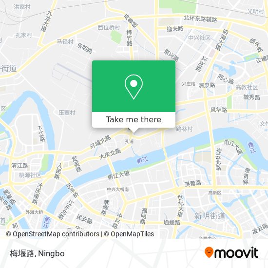 梅堰路 map