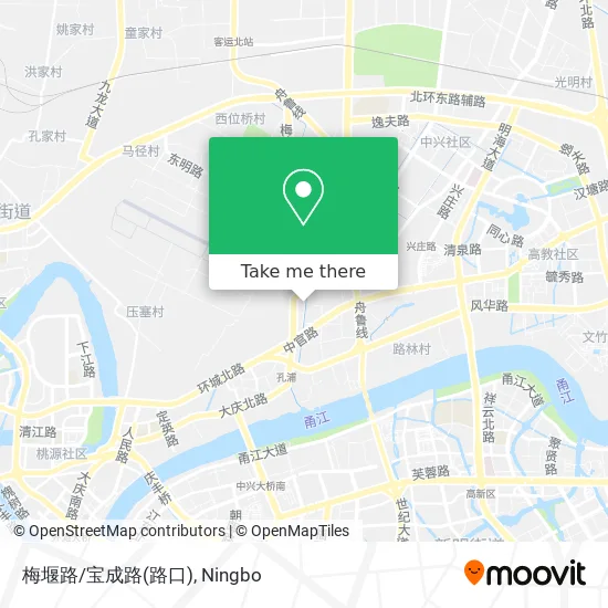 梅堰路/宝成路(路口) map