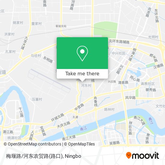 梅堰路/河东农贸路(路口) map