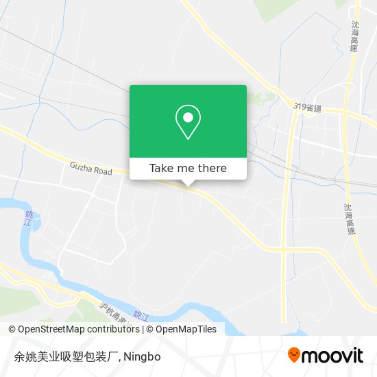余姚美业吸塑包装厂 map