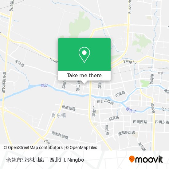 余姚市业达机械厂-西北门 map