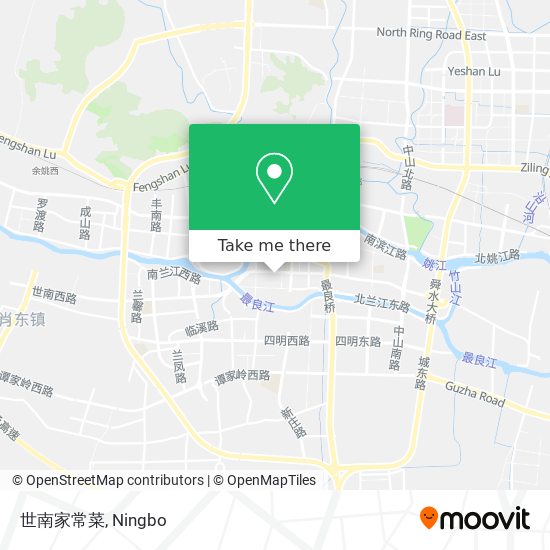 世南家常菜 map