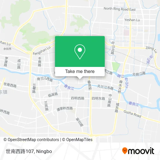 世南西路107 map