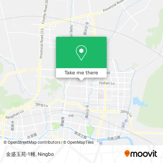 金盛玉苑-1幢 map