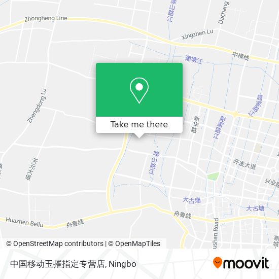 中国移动玉摧指定专营店 map