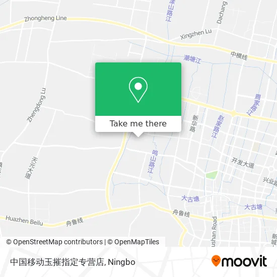 中国移动玉摧指定专营店 map