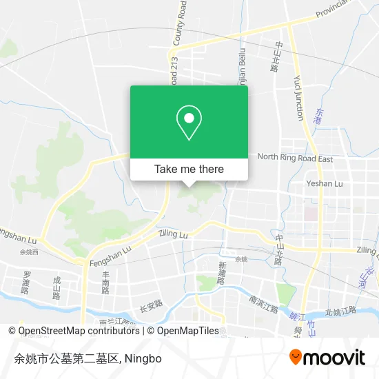余姚市公墓第二墓区 map