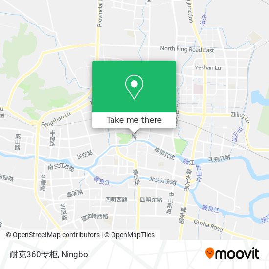 耐克360专柜 map