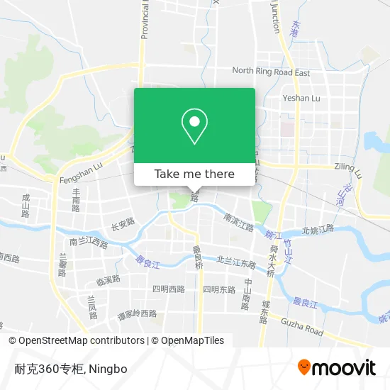 耐克360专柜 map