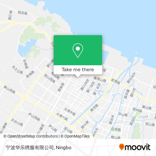 宁波华乐绣服有限公司 map