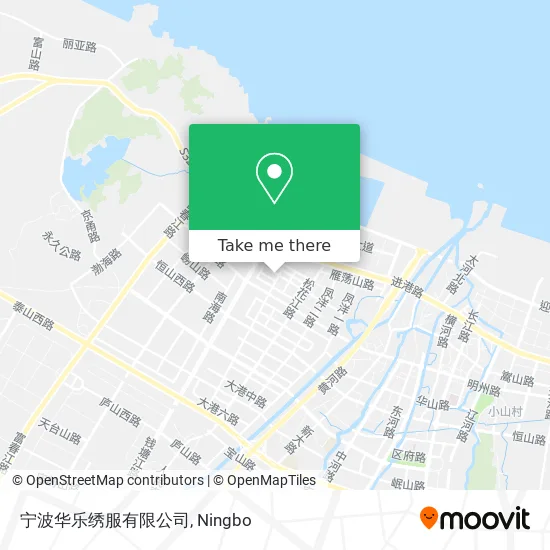 宁波华乐绣服有限公司 map