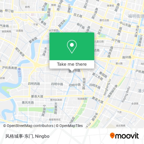 风格城事-东门 map
