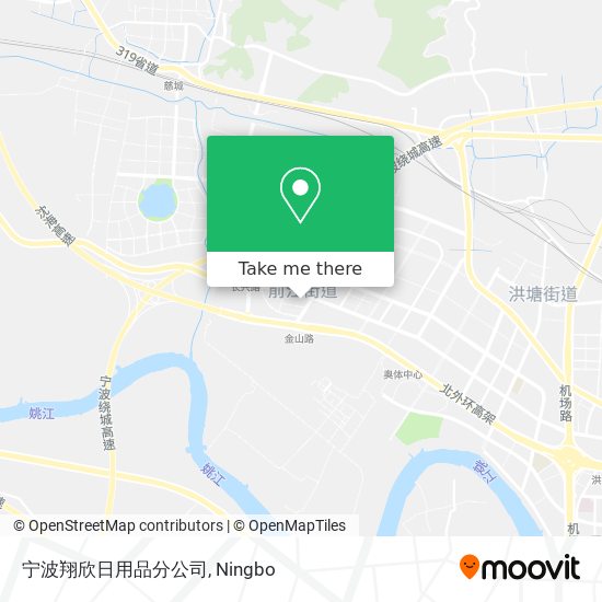 宁波翔欣日用品分公司 map