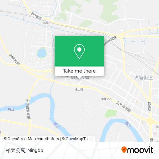 柏莱公寓 map