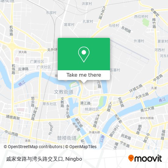 戚家耷路与湾头路交叉口 map