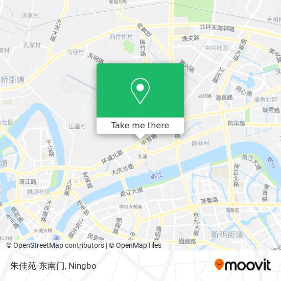 朱佳苑-东南门 map