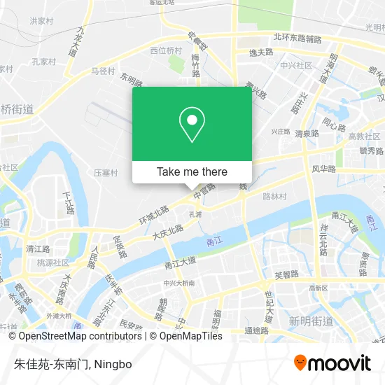 朱佳苑-东南门 map