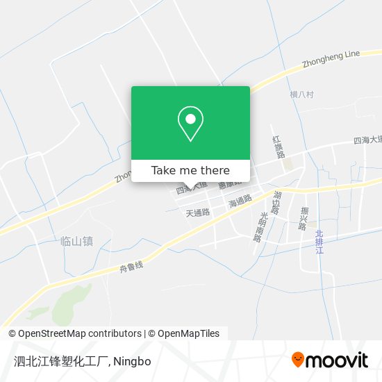 泗北江锋塑化工厂 map