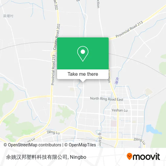 余姚汉邦塑料科技有限公司 map