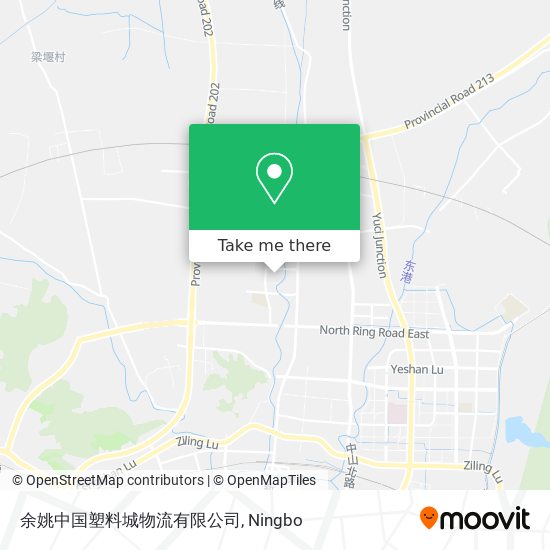 余姚中国塑料城物流有限公司 map