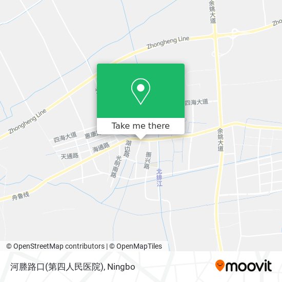 河塍路口(第四人民医院) map