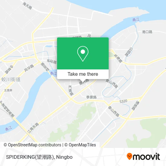 SPIDERKING(望潮路) map