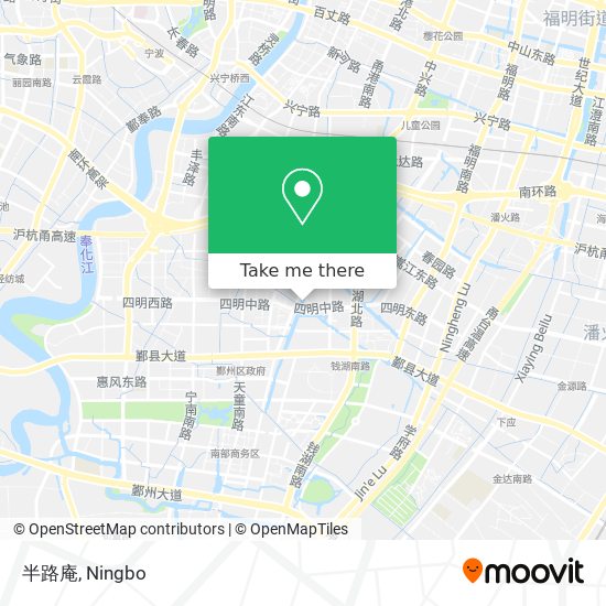 半路庵 map