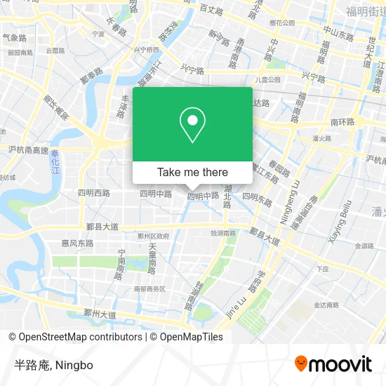 半路庵 map