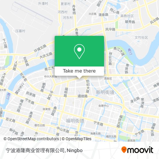 宁波港隆商业管理有限公司 map