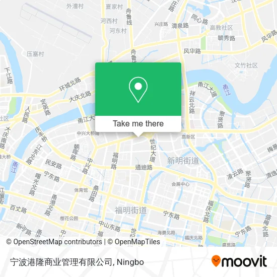 宁波港隆商业管理有限公司 map