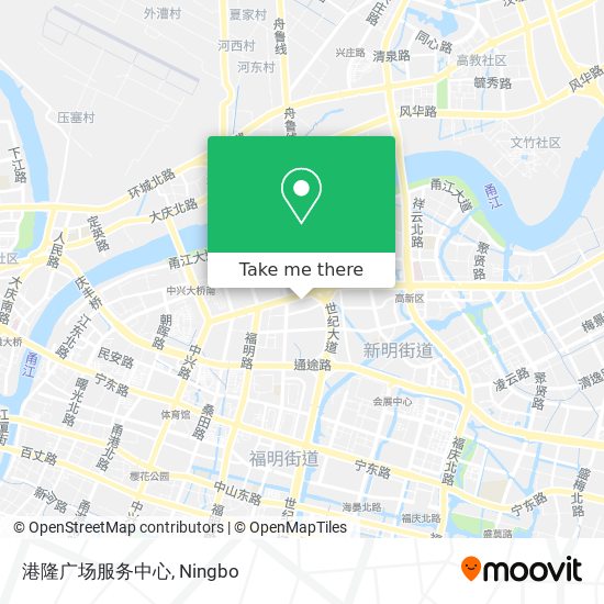 港隆广场服务中心 map