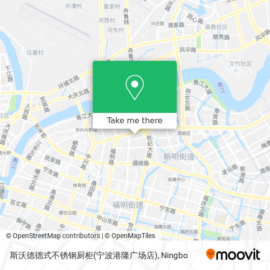 斯沃德德式不锈钢厨柜(宁波港隆广场店) map