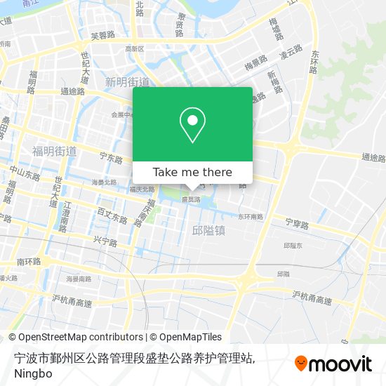 宁波市鄞州区公路管理段盛垫公路养护管理站 map