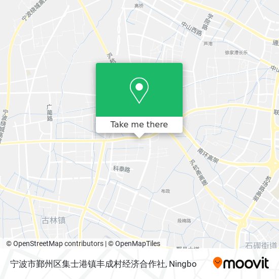 宁波市鄞州区集士港镇丰成村经济合作社 map