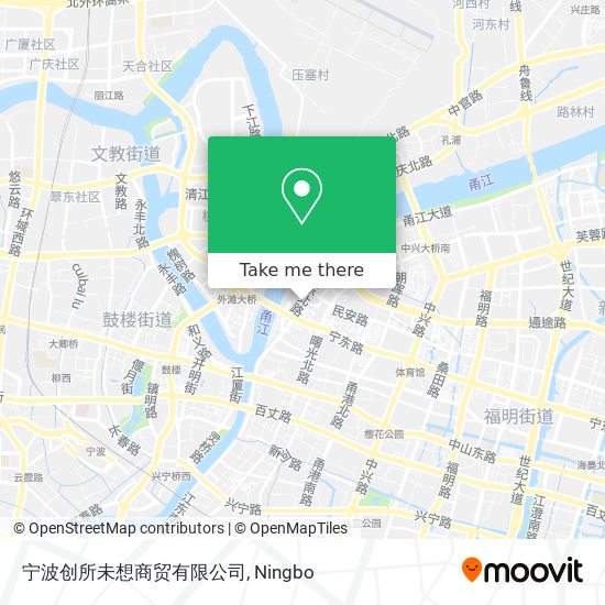 宁波创所未想商贸有限公司 map