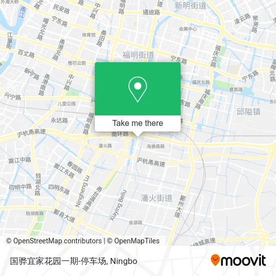 国骅宜家花园一期-停车场 map